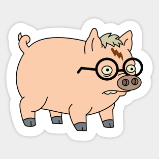 Harry Plopper Sticker